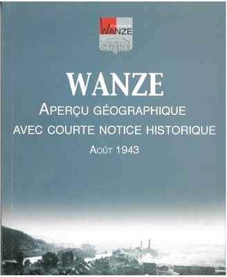 Wanze Aperçu géographique avec courte notice historique (1943)