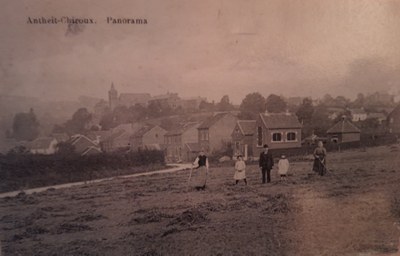 Carte postale de l'ancien Abattoir d'Antheit, rue de l'Abattoir