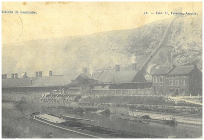 Usine à zinc "de Laminne" à Corphalie