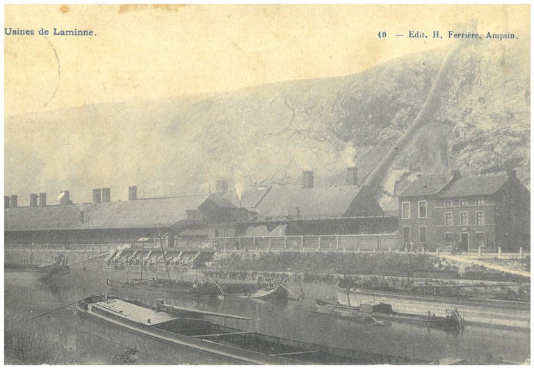 Usine à zinc "de Laminne" à Corphalie