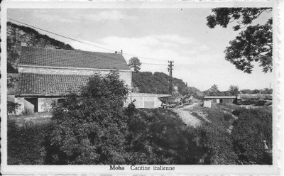 Cantine des Italiens aux carrières de Moha
