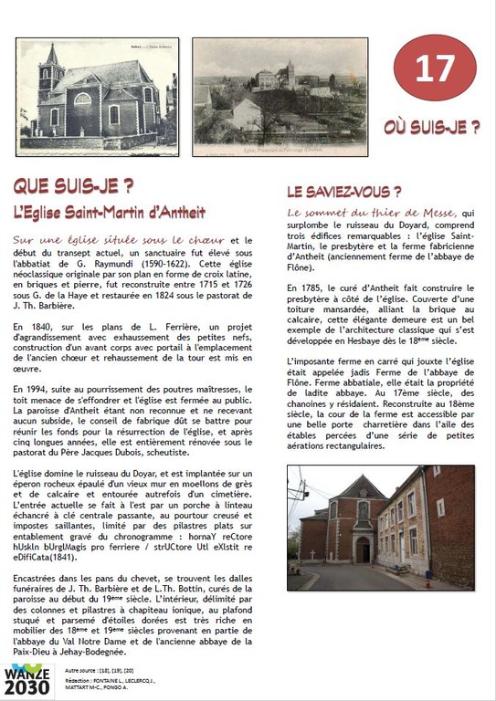 Eglise d'Antheit - Saint Martin