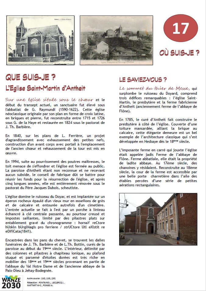 Eglise d'Antheit - Saint Martin