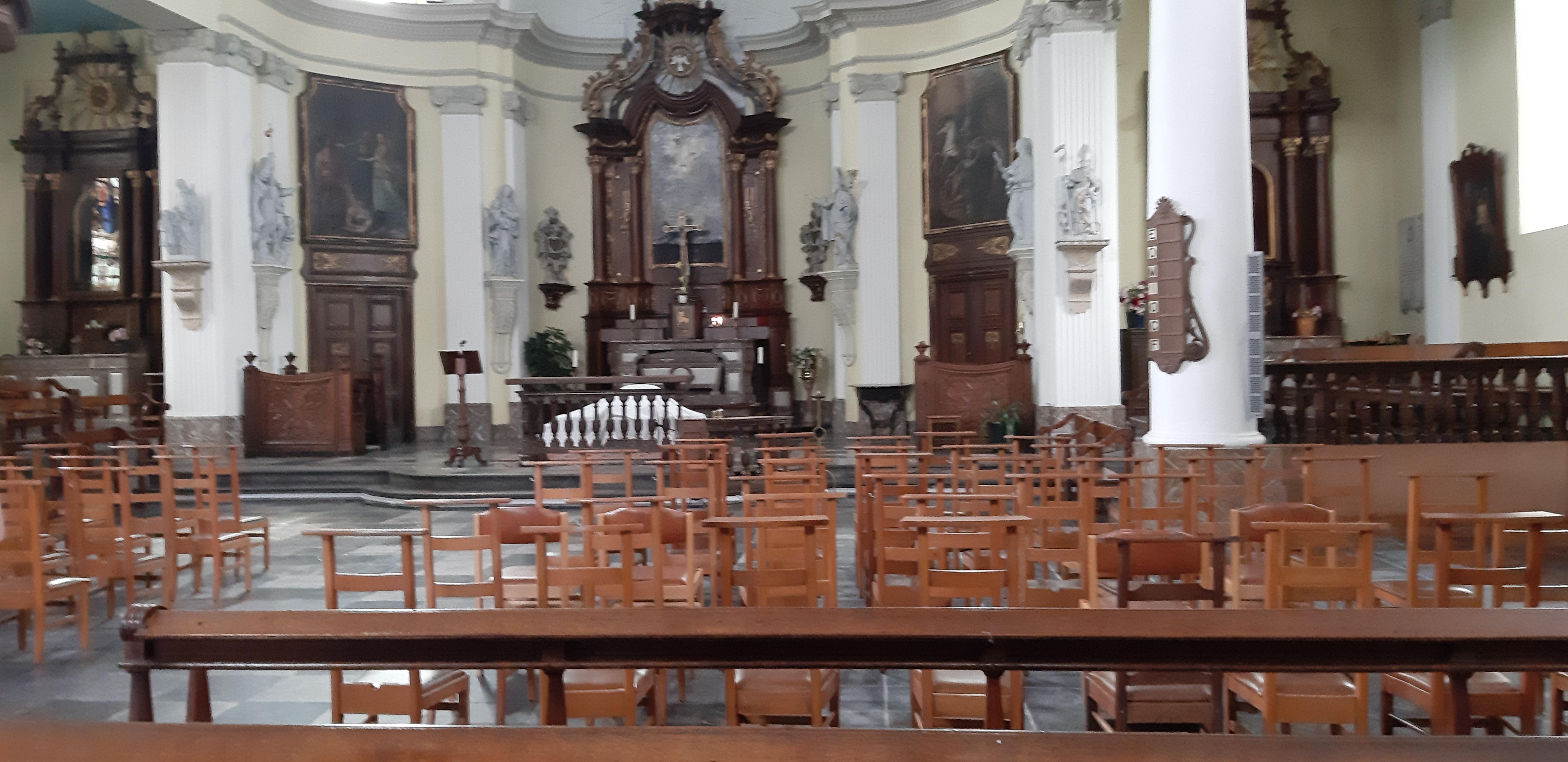 Intérieur de l'Eglise en 2024