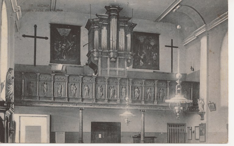 Jubé de l'Eglise de Moha - Notre-Dame du Rosaire