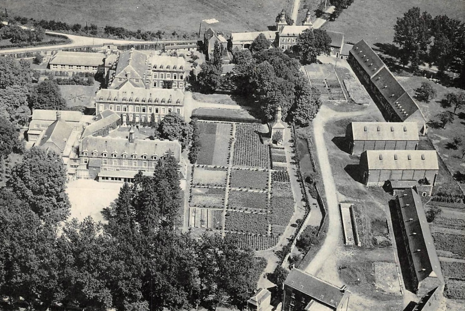 Vue aérienne ancienne