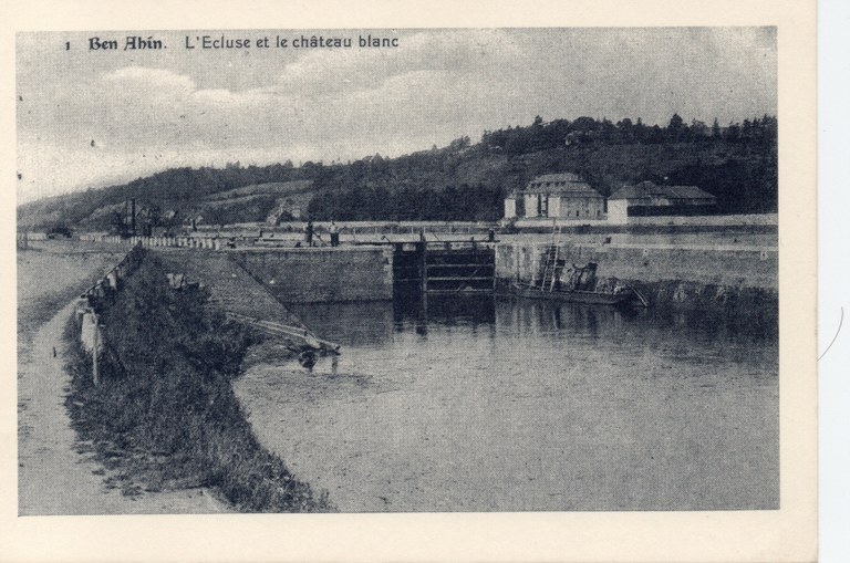Ecluse et barrage entre Lovegnée et Bas-Oha