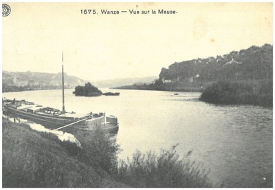 Vue sur Meuse de Wanze