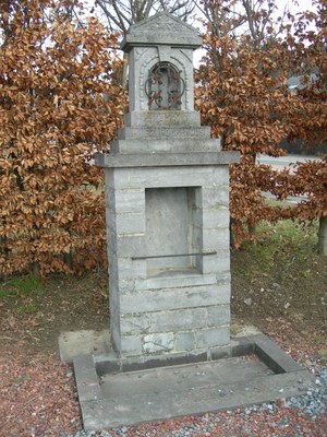 Potale au carrefour de la rue Val Notre-Dame et de la chaussée de Tirlemont