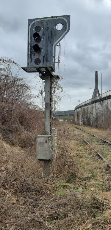 Signal "lumineux" sur la ligne 127 à Wanze