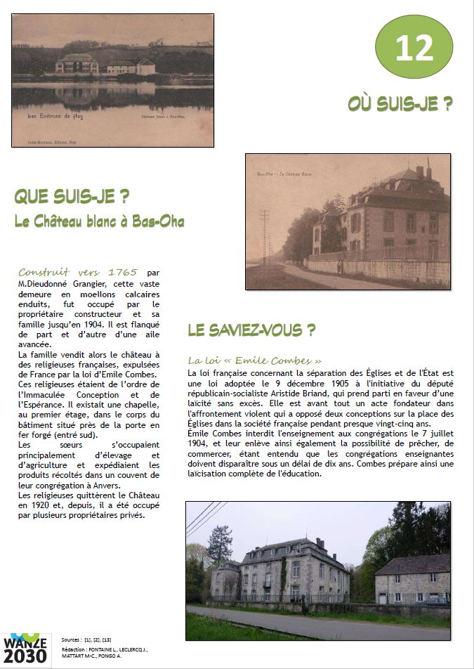Château Blanc à Bas-Oha