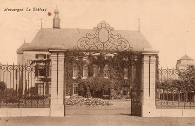 Château de Famelette et rue Famelette à Huccorgne