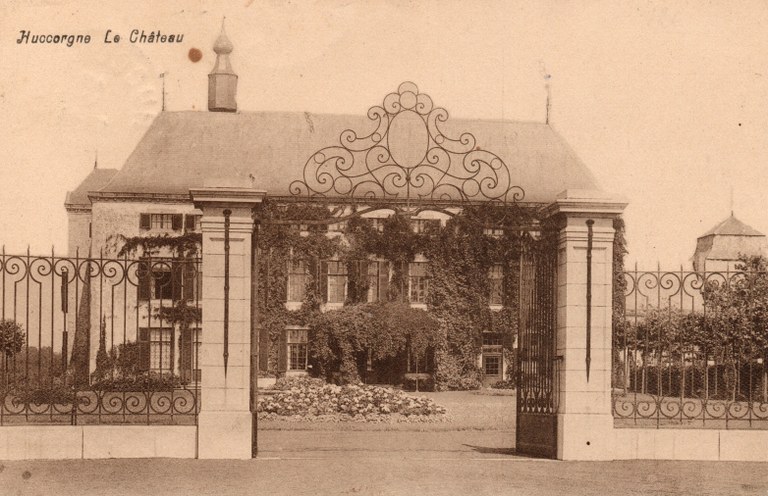 Château de Famelette et rue Famelette à Huccorgne