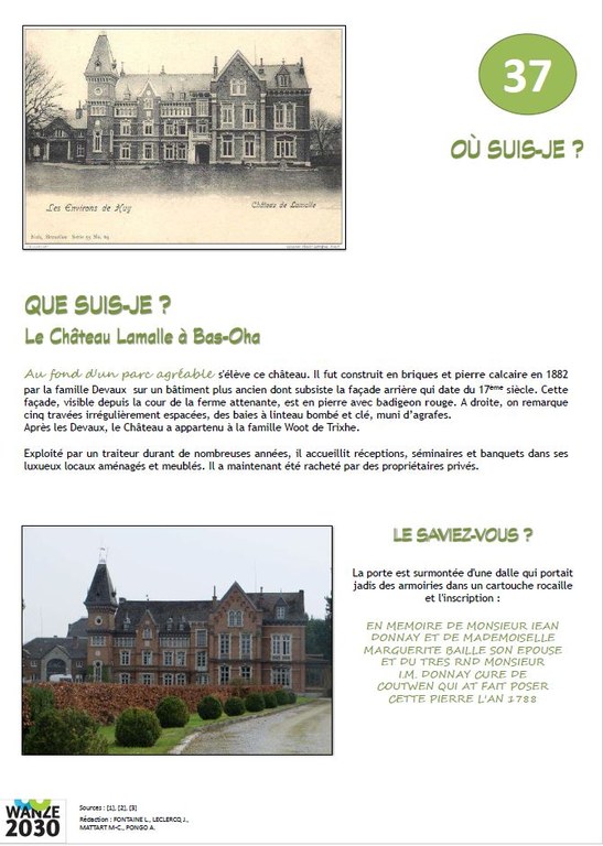 Château Lamalle - Bas-Oha