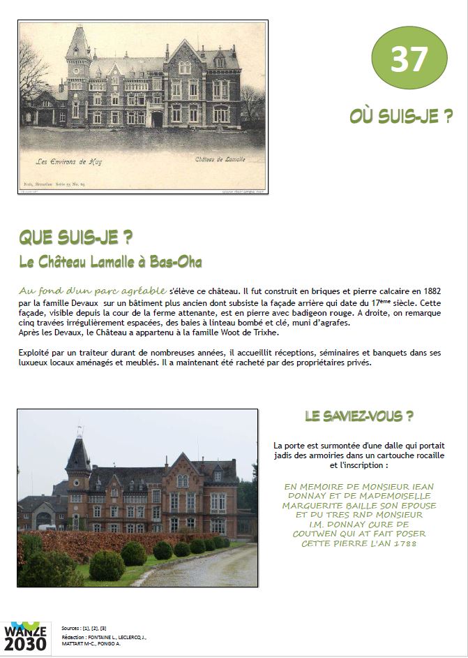 Château Lamalle - Bas-Oha