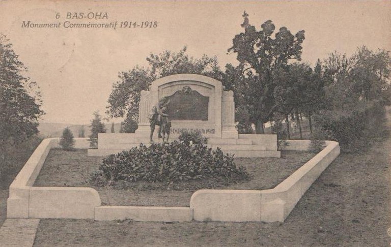 Monument aux morts de Bas-Oha