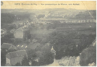 Panorama d'Antheit vue du Chemin d'Antheit