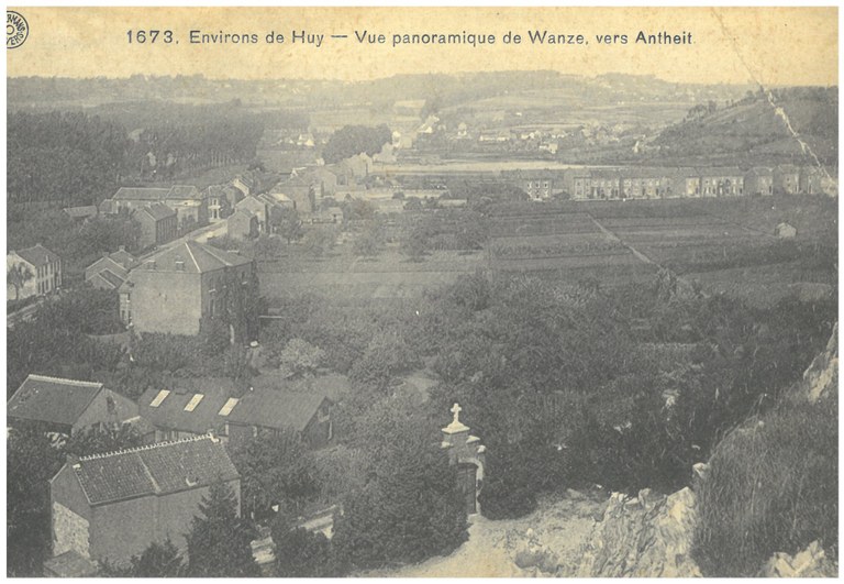 Panorama d'Antheit vue du Chemin d'Antheit
