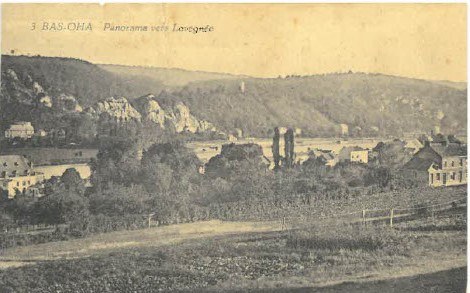 Panorama de Bas-Oha vers Lovegnée en 1923