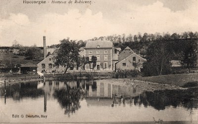 Panorama du hameau de Robiewez à Huccorgne