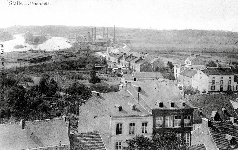 Panorama vers Bas-Oha et la Sucrerie depuis Statte