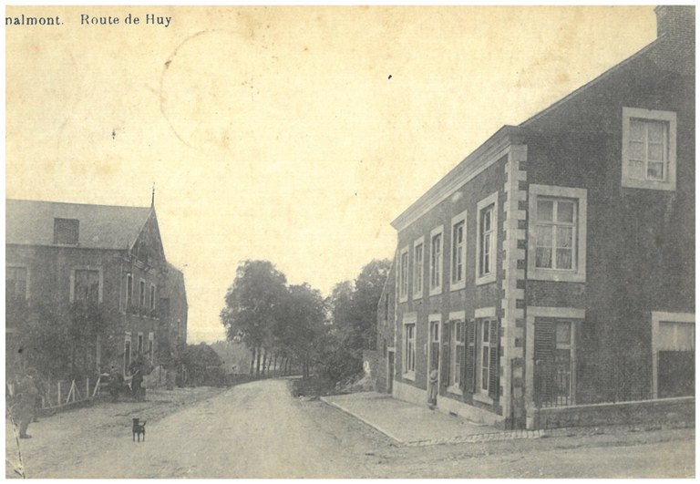 Route de Huy à Vinalmont (actuellement chaussée de Tirlemont)