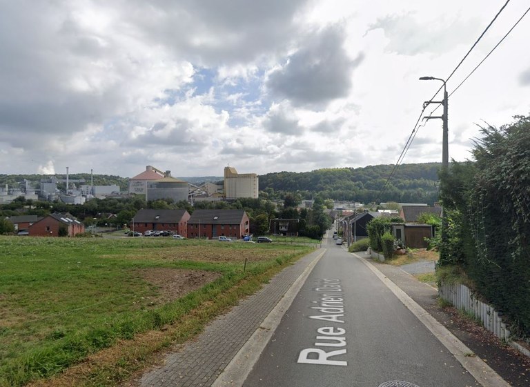 Rue Adrien David à Bas-Oha