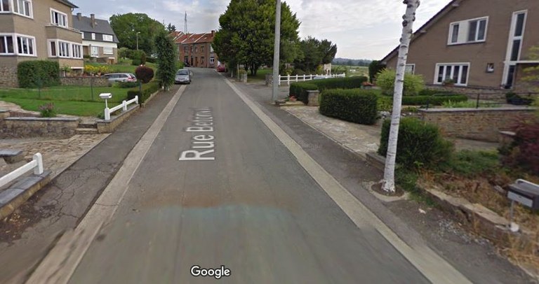 Rue Bétonval à Wanze