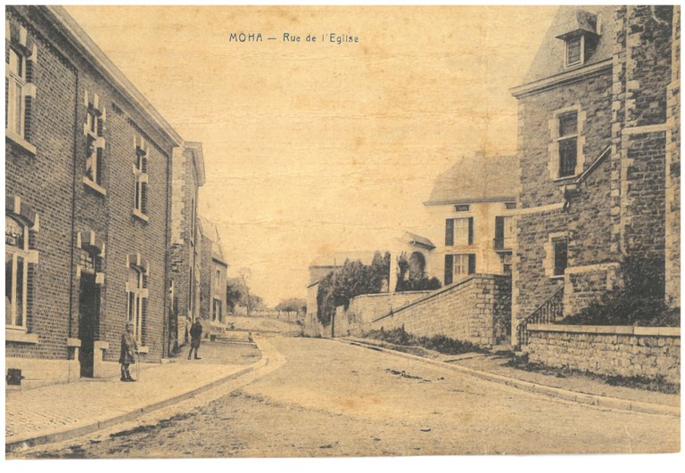 Rue de l'Eglise à Moha