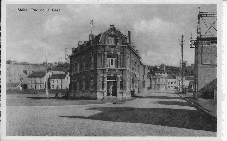 Rue de la Gare à Moha