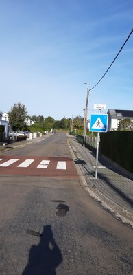 Rue de Lamalle à Bas-Oha