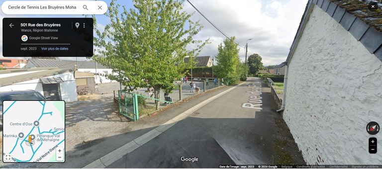 Rue des Bruyères à Moha