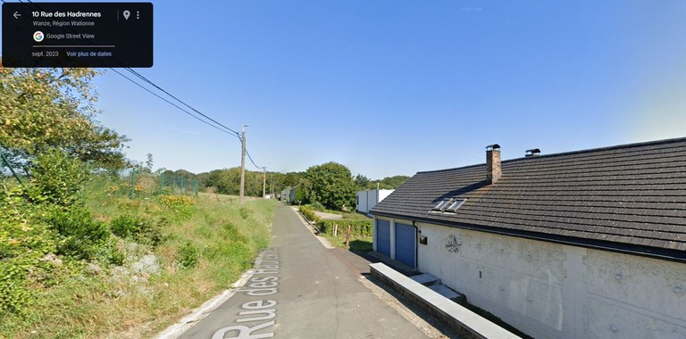 Rue des Hadrennes - Vinalmont
