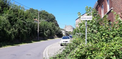 Rue Désiré Manne à Bas-Oha