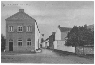 Rue du Rivage à Bas-Oha