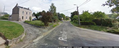 Rue Georges Dispa à Bas-Oha