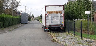 Rue "L' Alouette" à Antheit sur le plateau de Leumont