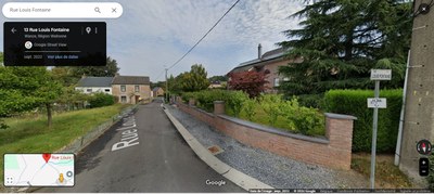 Rue Louis Fontaine à Antheit