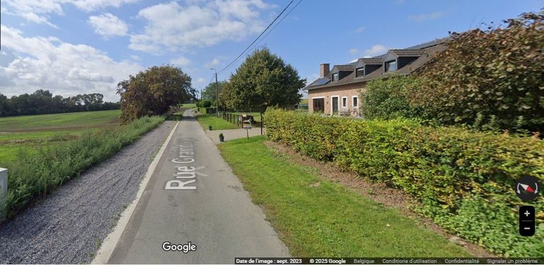 Rue Norbert Graindorge à Bas-Oha