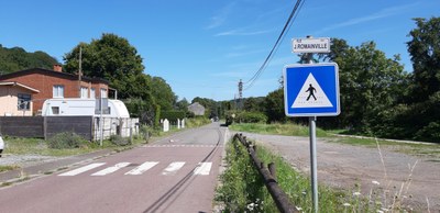 Rue Joseph Romainville à Bas-Oha