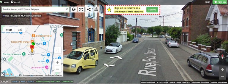 Rue Pol Jaspart à Wanze