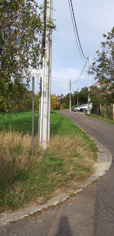 Rue-Chemin "Sur le Plain" à Antheit