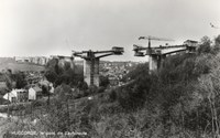 Viaduc de Huccorgne - contruction - 1968