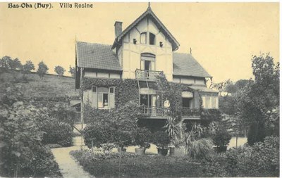 Villa Rosine rue du Pressoir à Bas-Oha