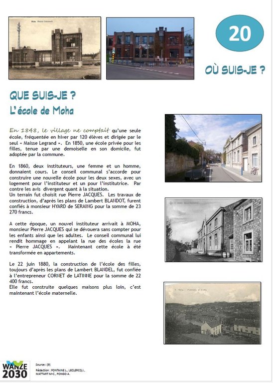 Ecole de Moha