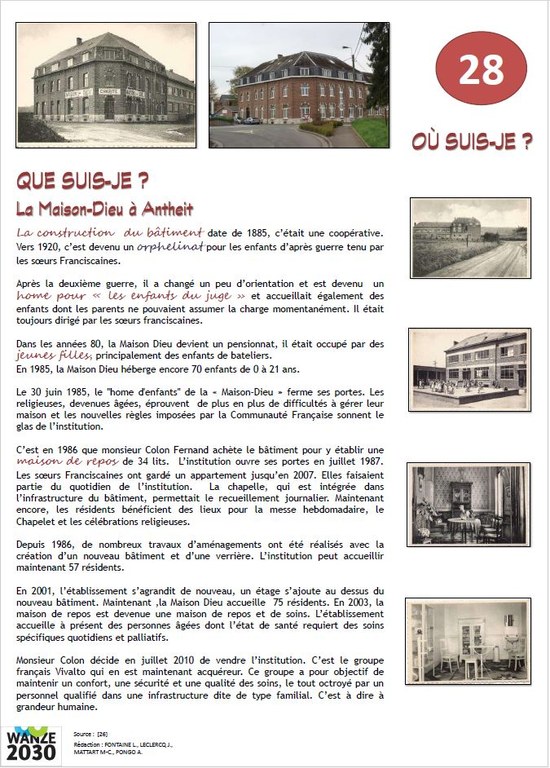 Maison Dieu à Antheit