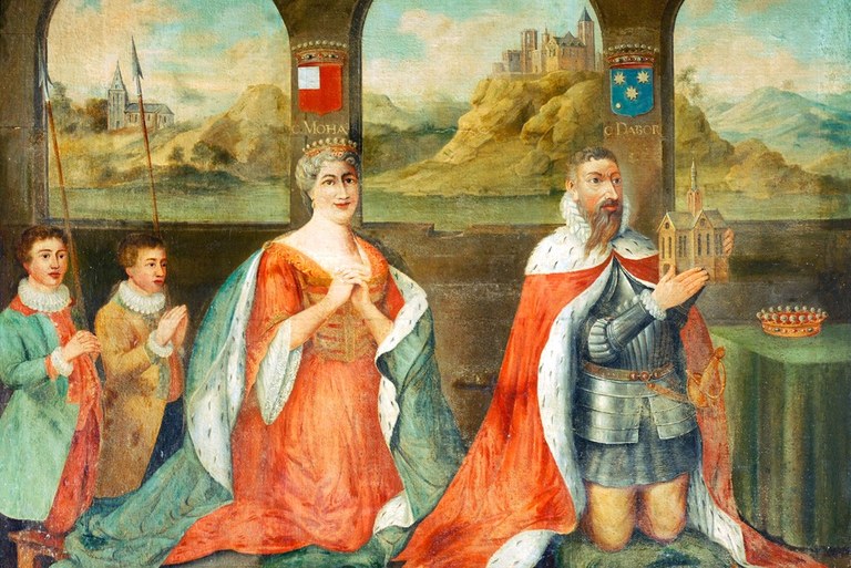 Le duel des fils du comte de Moha