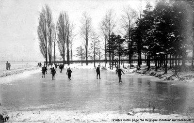 Patin à glace à Huccorgne en 1912