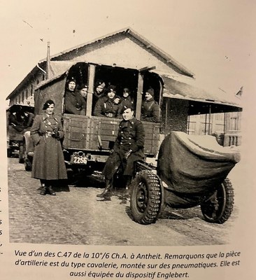 Vue d'un des C.47 de la 10e/6 Ch.A à Antheit en 1939 ?