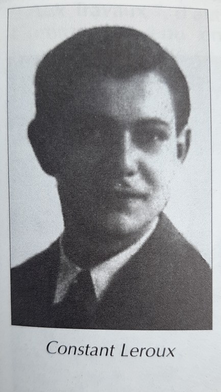 Constant Leroux de Bas-Oha, résistant